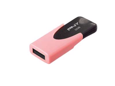 PNY 64GB Attaché 4 USB-nøgle USB Type-A 2.0 Lyserød