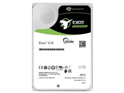 Seagate Exos X18 harddisk 10 TB 7200 rpm 256 MB 3.5" SAS