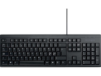 Tastatur, Fuld størrelse med ledning, Kensington KB100 E