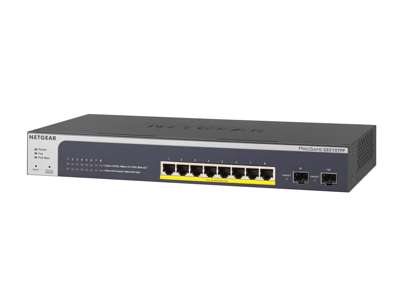 NETGEAR GS510TPP Administreret L2/L3/L4 Gigabit Ethernet (10/100/1000) Strøm over Ethernet (PoE) Sort