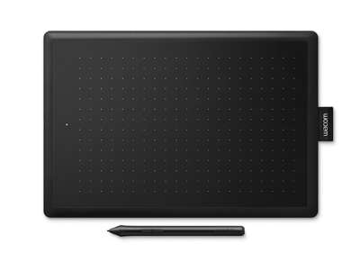 Wacom One by Medium tegneplade Sort 2540 lpi 216 x 135 mm USB