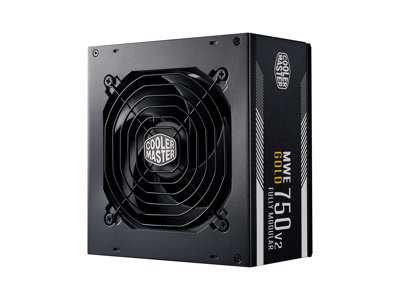 Cooler Master MWE Gold 750 - V2 enhed til strømforsyning 750 W 24-pin ATX ATX Sort