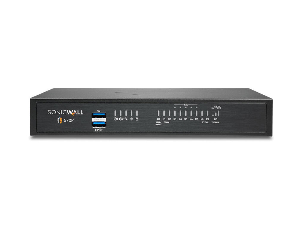 SonicWall TZ570P firewall (hardware) Desktop 4 Gbit/sek.