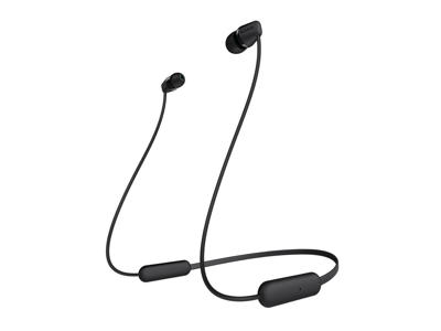 Sony WI-C200 Headset Trådløs I ørerne, Halsbånd Opkald/musik Bluetooth Sort