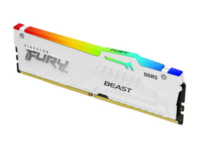 Kingston Technology FURY Beast 16 GB 6400 MT/s DDR5 CL32 DIMM White RGB EXPO