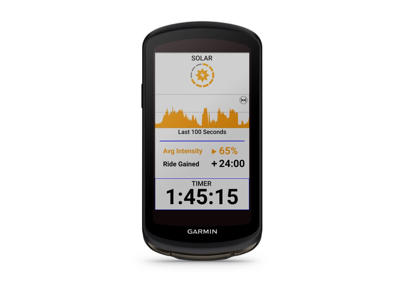 Garmin Edge 1040 Solar 8,89 cm (3.5") Trådløs cykelcomputer Sort