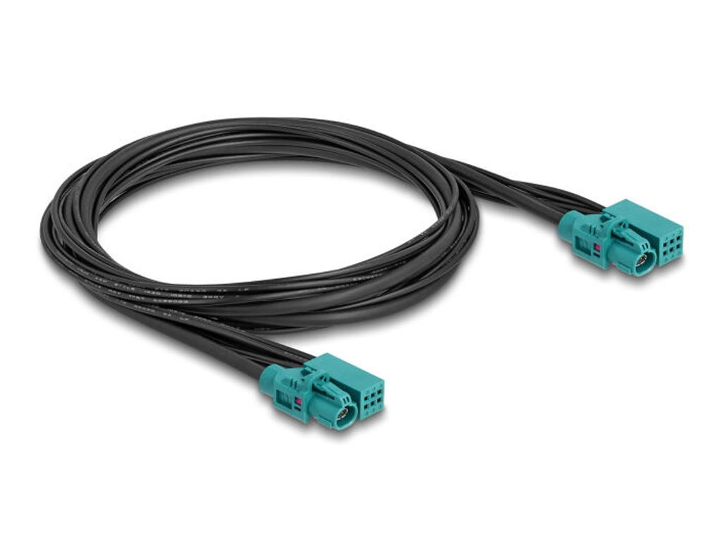 DeLOCK 90337 koaxial kabel 1 m HDMTD Z Sort