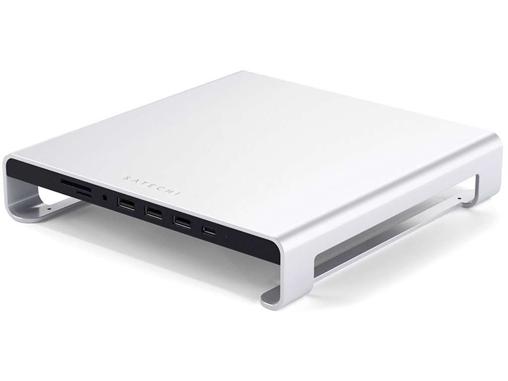 Satechi ST-AMSHS dockingstation USB 3.2 Gen 1 (3.1 Gen 1) Type-C Sølv