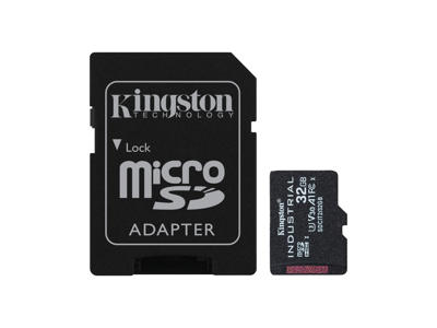 Kingston Technology Industrial 32 GB MiniSDHC UHS-I Klasse 10