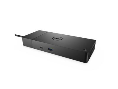 DELL WD19S-180W (without AC adaptor) Ledningsført USB 3.2 Gen 2 (3.1 Gen 2) Type-C Sort