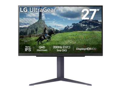 LG 27GS85Q-B computerskærm 68,6 cm (27") 2560 x 1440 pixel Quad HD LCD Sort