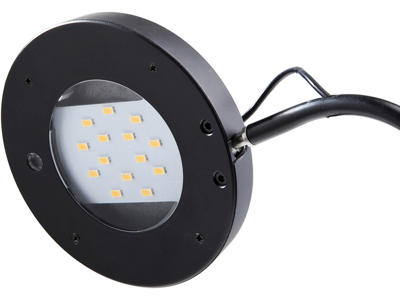 Bordlampe, Sort, Med fod, LED, 5W, Unilux EyeLight