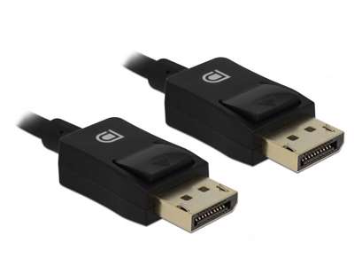 DeLOCK 85301 DisplayPort kabel 2 m Sort