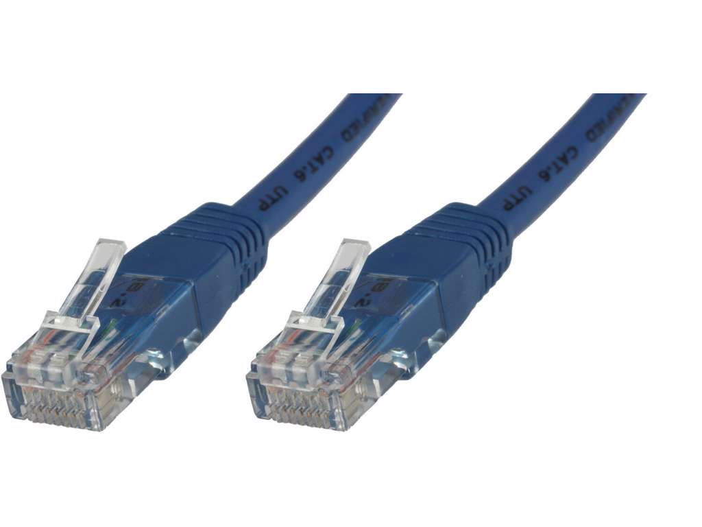 Microconnect B-UTP60025B netværkskabel Blå 0,25 m Cat6 U/UTP (UTP)