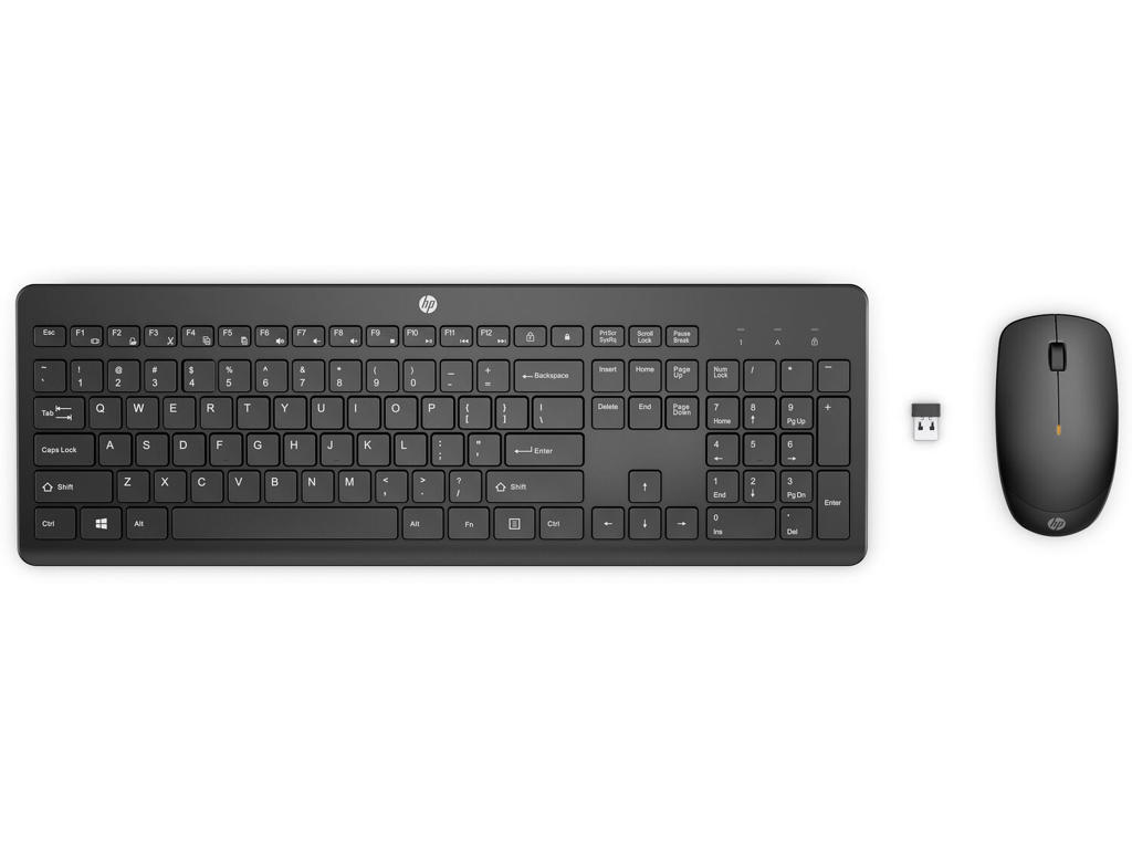 HP 235 kombination af trådløs mus og tastatur