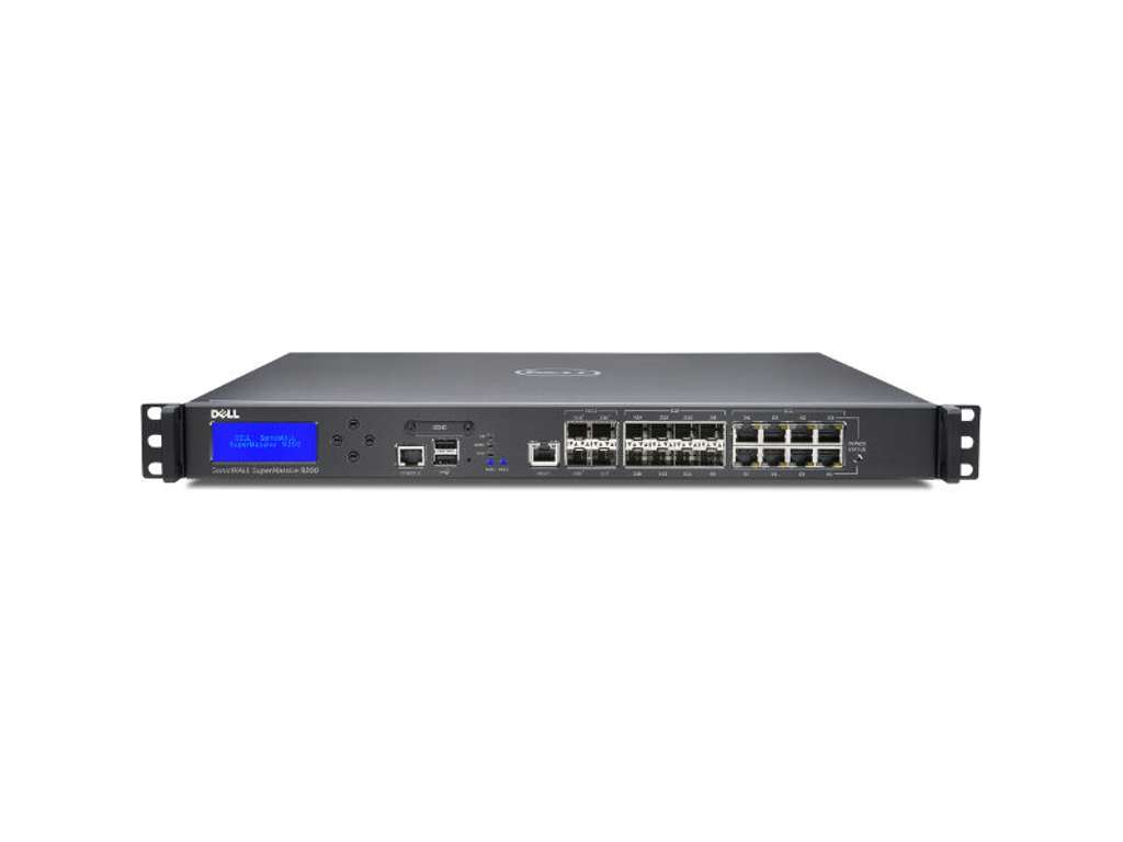 SonicWall SuperMassive 9600 firewall (hardware) 1U 20 Gbit/sek.