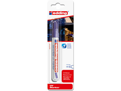 Special marker, UV, 1.5-3 mm, Transparent, Edding Securitas UV 8280