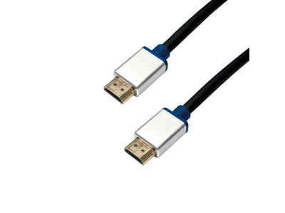 LogiLink 5m, 2xHDMI HDMI-kabel HDMI Type A (Standard) Sort