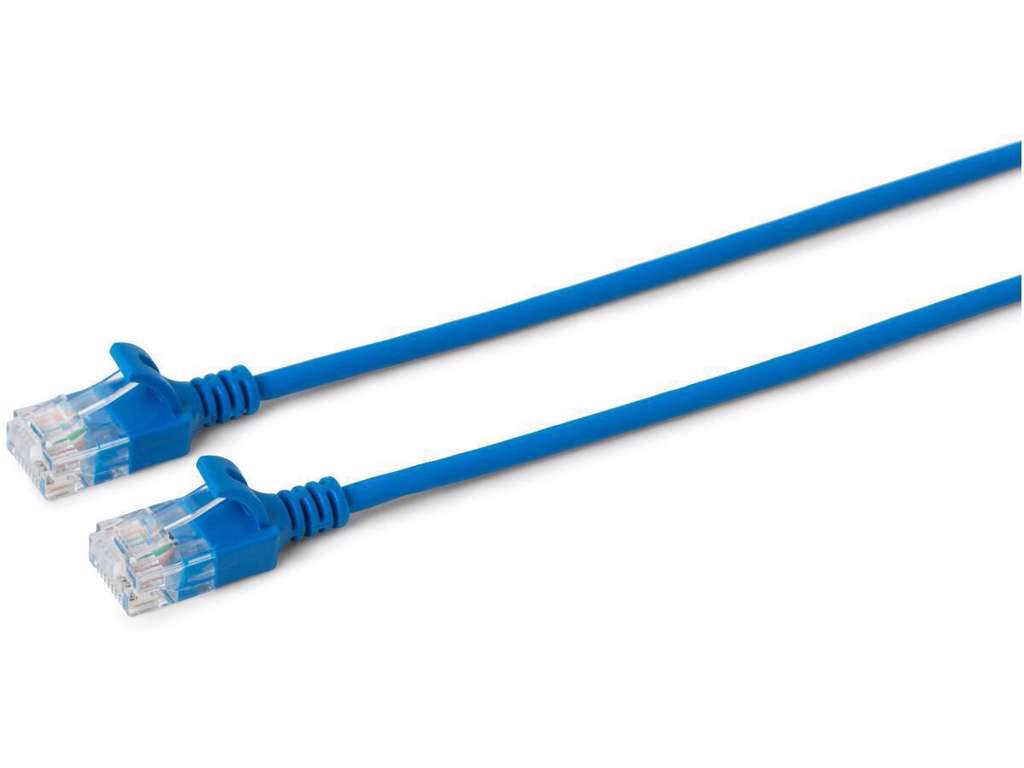 Microconnect V-UTP6A075B-SLIM netværkskabel Blå 7,5 m Cat6a U/UTP (UTP)