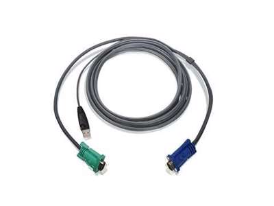 iogear USB KVM Cable 10 Ft KVM-kabel Sort 3 m