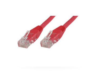 Microconnect UTP5003R netværkskabel Rød 0,3 m Cat5e U/UTP (UTP)