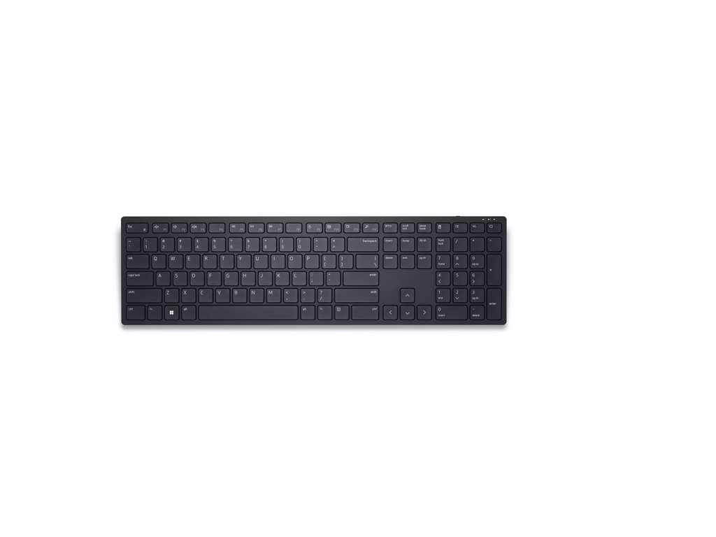 DELL KB500 tastatur Kontor RF trådløst QWERTY Nordisk Sort