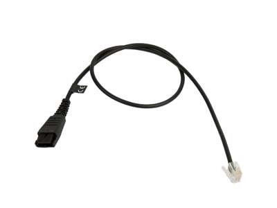 Jabra 8800-00-88 telefonkabel 0,5 m Sort