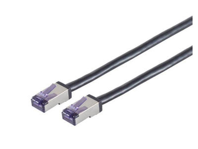 Lanview LVN-CAT6A-FLEX-3M netværkskabel Sort S/FTP (S-STP)