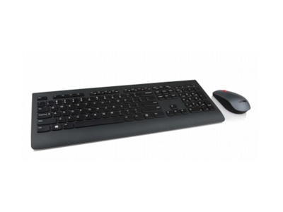 Lenovo 4X30H56819 tastatur Mus inkluderet Universel RF trådløst Norsk Sort