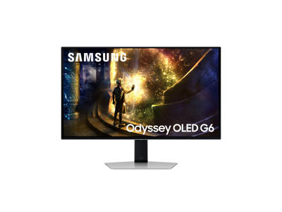 Samsung S27DG610SU computerskærm 68,6 cm (27") 2560 x 1440 pixel Quad HD OLED Sølv