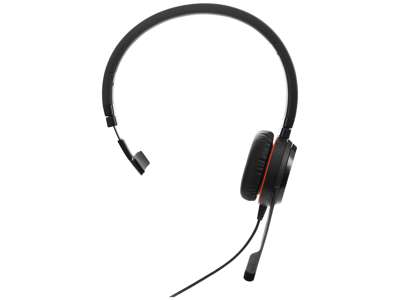 Jabra Evolve 20SE UC Mono Headset Ledningsført Kontor/Callcenter USB Type-A Bluetooth Sort