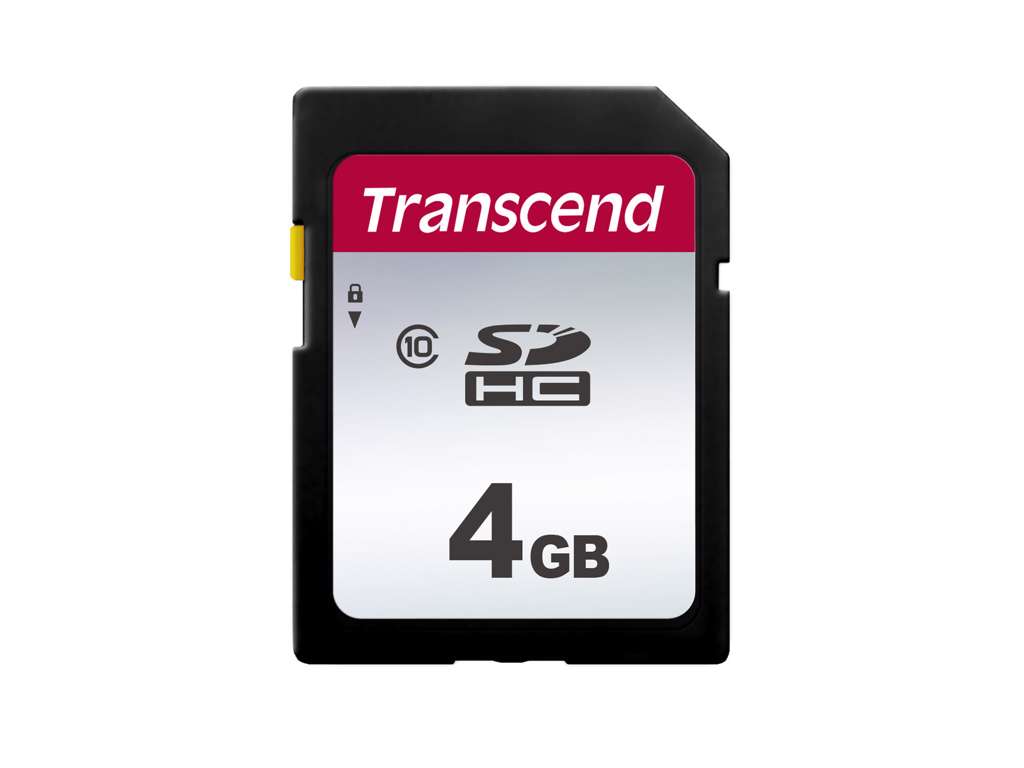 Transcend SDHC 300S 4GB NAND Klasse 10