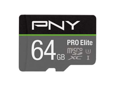 PNY PRO Elite 64 GB MicroSDXC UHS-I Klasse 10