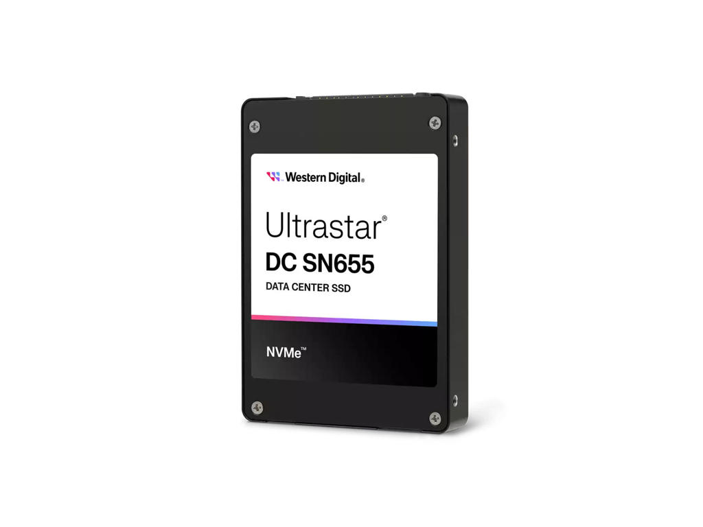 Western Digital Ultrastar DC SN655 15,4 TB U.3 PCI Express 4.0 NVMe 3D TLC NAND