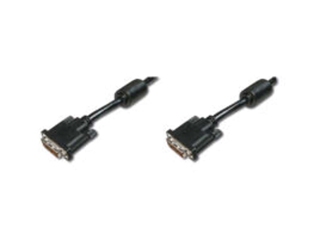 Microconnect MONCC2F DVI kabel 2 m DVI-D Sort