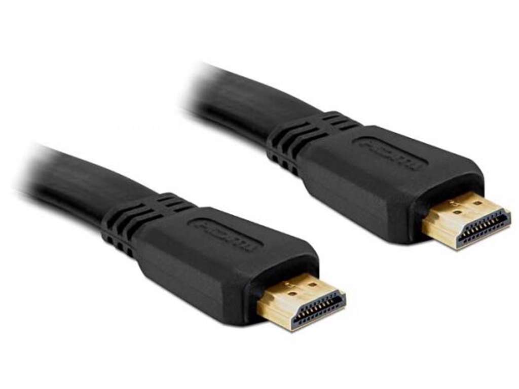 DeLOCK 82671 HDMI-kabel 3 m HDMI Type A (Standard) Sort