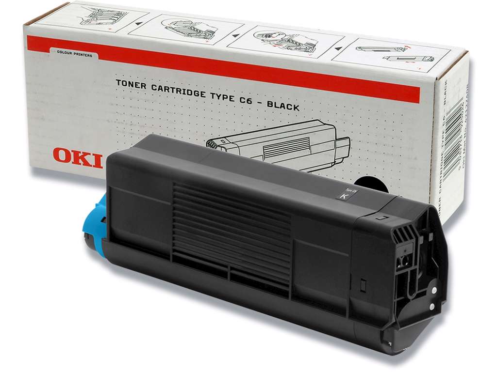 Toner, C5100-5200-5300-5400, Black-sort, 5.000 sider, OKI 42127408