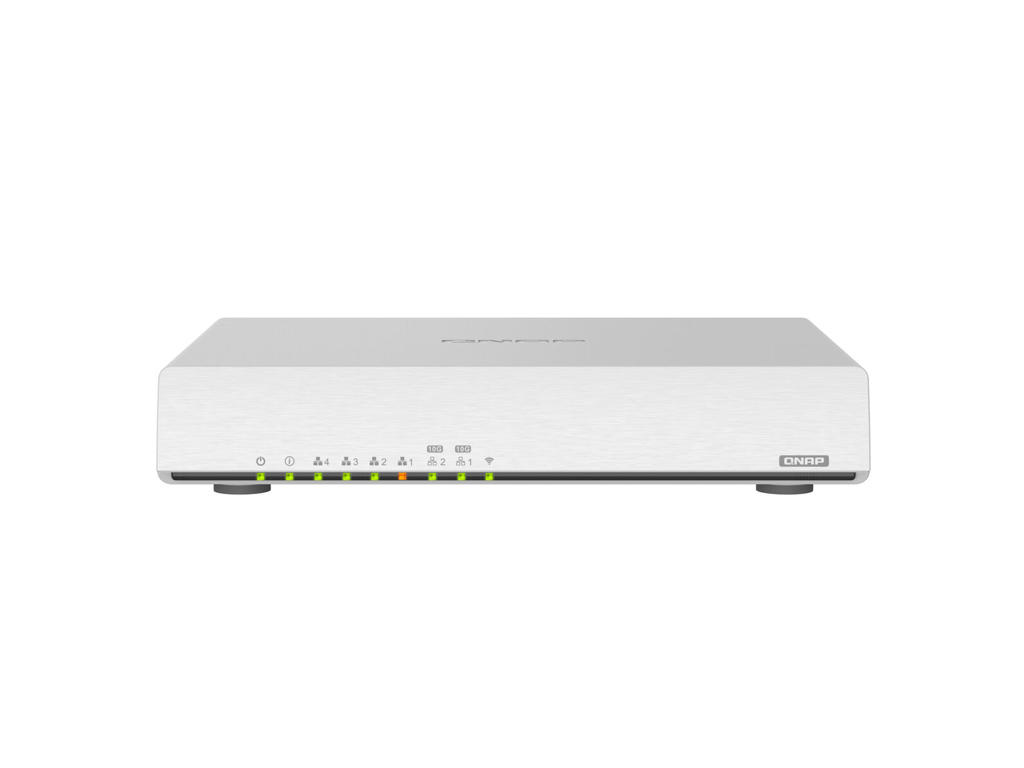 QNAP QHora-301W trådløs router 10 Gigabit Ethernet Dual-band (2,4 GHz / 5 GHz) Hvid