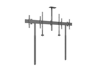 Multibrackets 3984 skærmbeslag til skiltning 190,5 cm (75") Sort