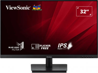 Viewsonic VA VA3209-MH computerskærm 81,3 cm (32") 1920 x 1080 pixel Fuld HD Sort