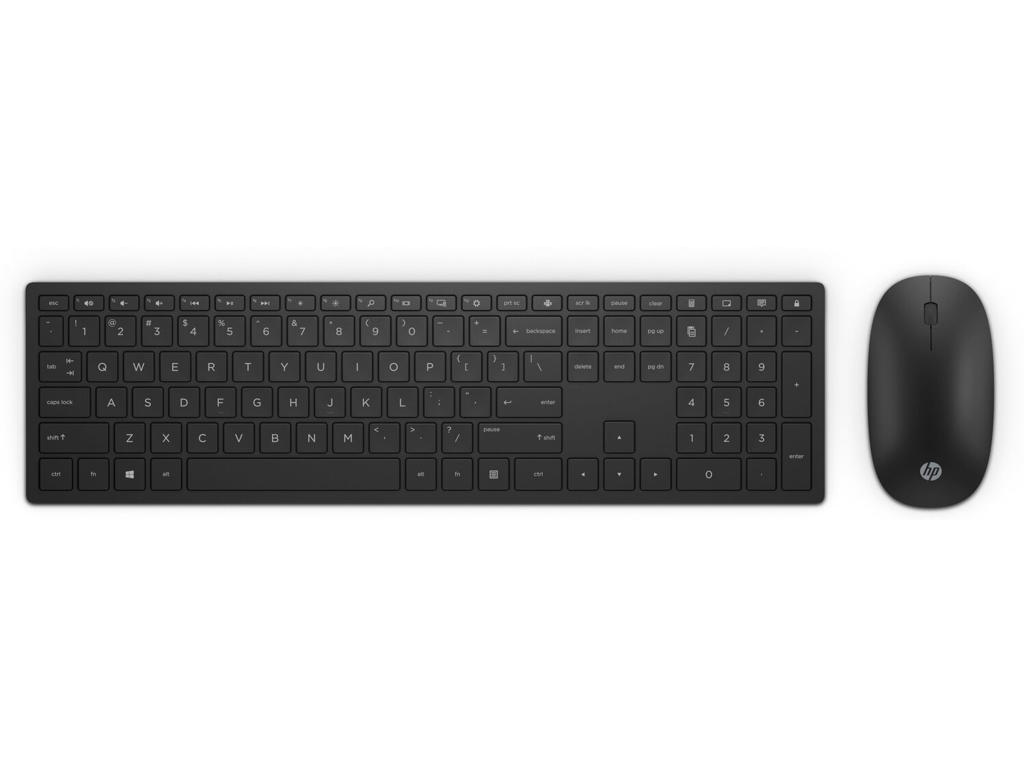 HP Trådløst tastatur og mus i Pavilion 800-serien (sort)