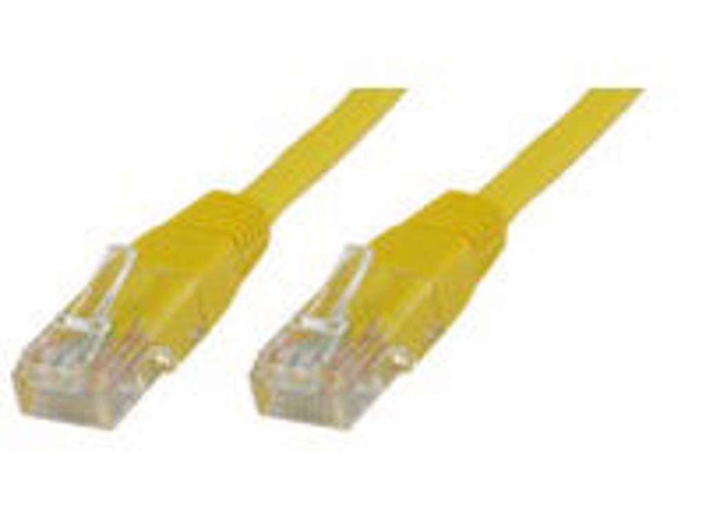 Microconnect B-UTP502Y netværkskabel Gul 2 m Cat5e U/UTP (UTP)