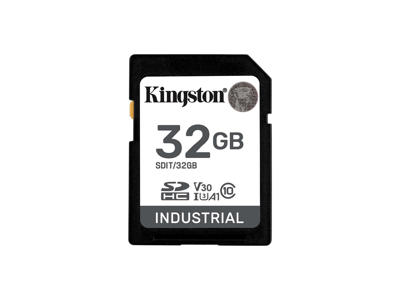 Kingston Technology 32G SDHC Industrial pSLC