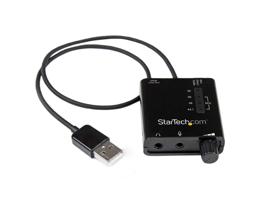 StarTech.com ICUSBAUDIO2D lydkort 5.1 kanaler USB