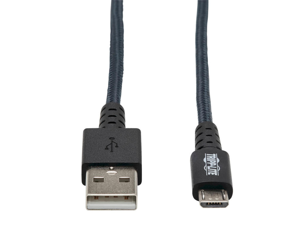 Tripp Lite U050-010-GY-MAX USB-kabel USB 2.0 3 m USB A Micro-USB B Grå