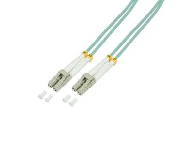 LogiLink 0.5m, LC - LC InfiniBand og fiberoptisk kabel 0,5 m Blå