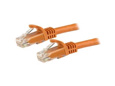 StarTech.com N6PATC5MOR netværkskabel Orange 5 m Cat6 U/UTP (UTP)