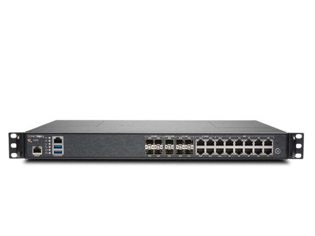 SonicWall NSA 3650 High Availability firewall (hardware) 3,75 Gbit/sek.