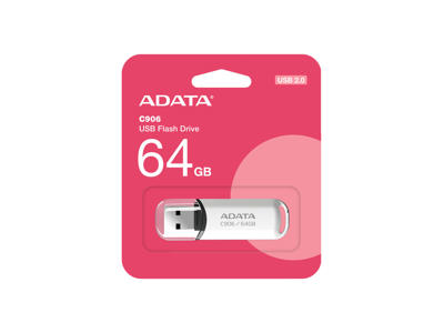 ADATA C906 USB-nøgle 64 GB USB Type-A 2.0 Hvid