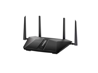 NETGEAR Nighthawk AX5 5-Stream AX4200 WiFi Router (RAX43) trådløs router Gigabit Ethernet Dual-band (2,4 GHz / 5 GHz) Sort